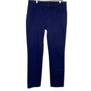 Banana Republic Men’s Slim Twill Traveler Pants In Spring Navy Size 32/32 NWT!